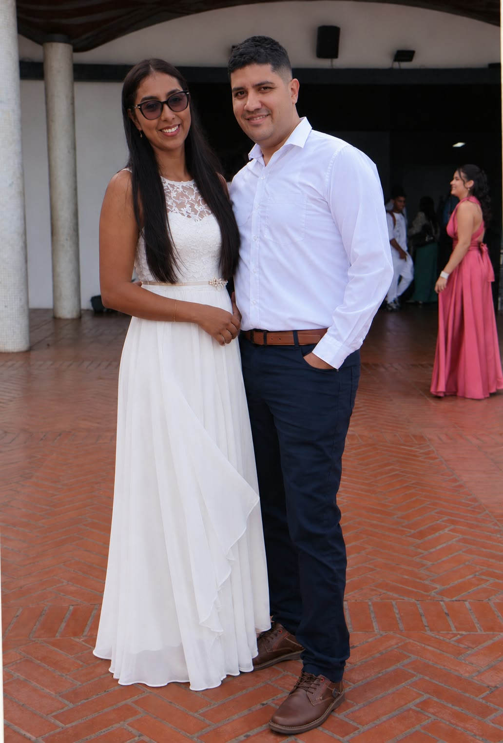 Jors Breiner y Yanet Paola juntos, sonriendo